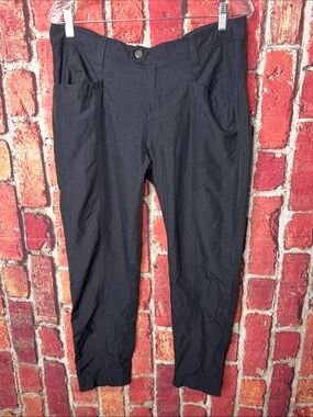 Royal Robbins Women’s Black Travel Pants Size 12 Lightweight Stretch